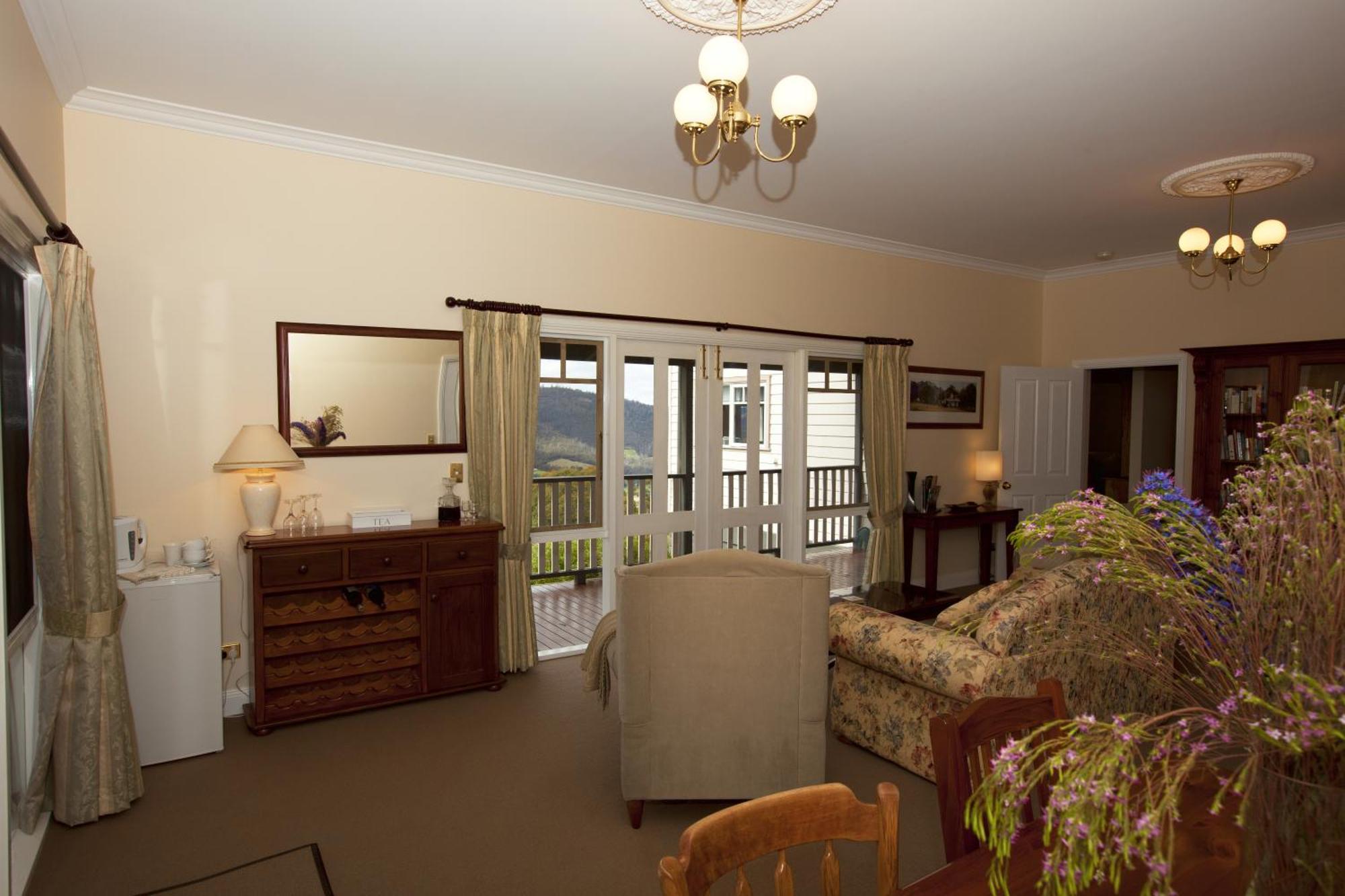 House On The Hill Bed And Breakfast Huonville Rom bilde